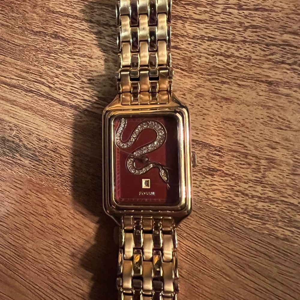 Gold Fossil Year of the Snake Watch